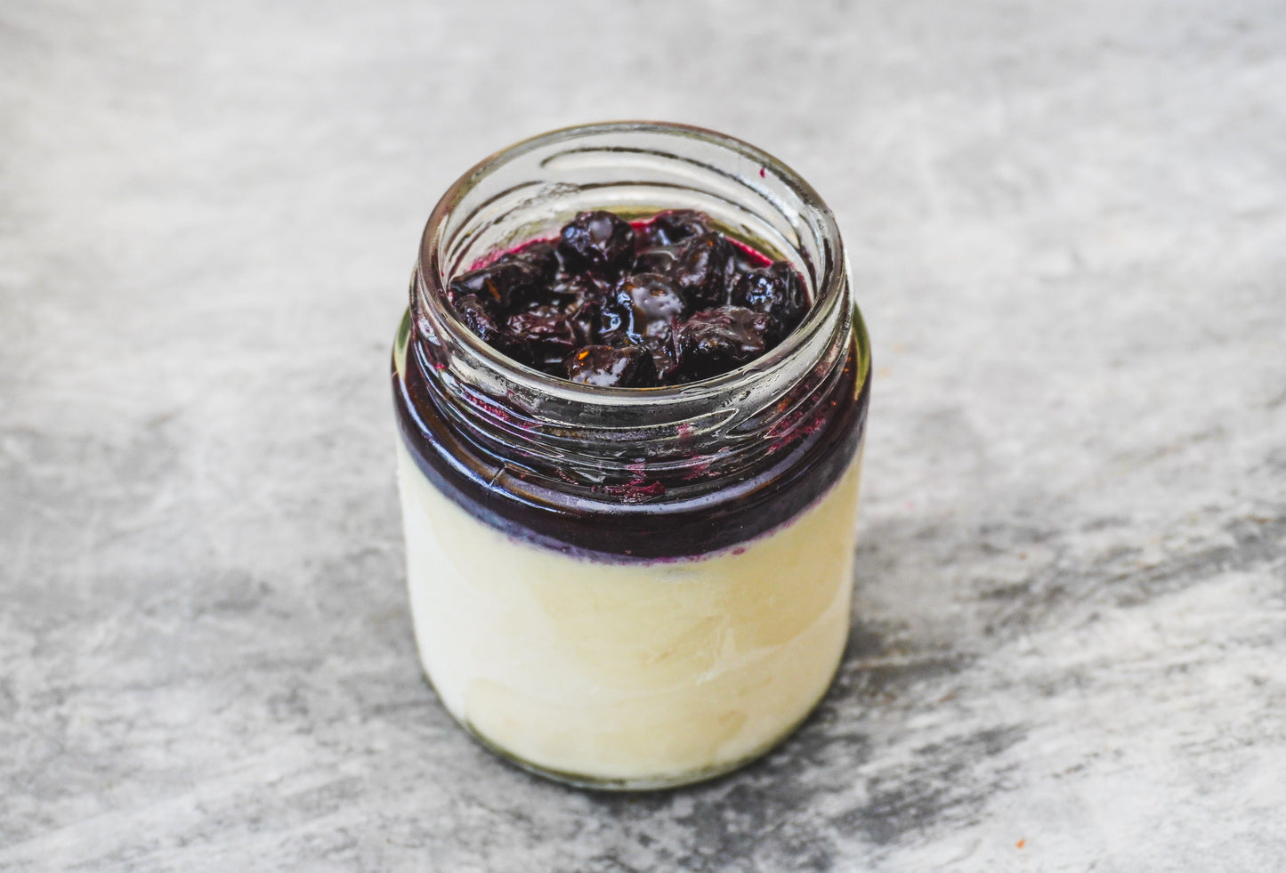 Blueberry Baked Yogurt