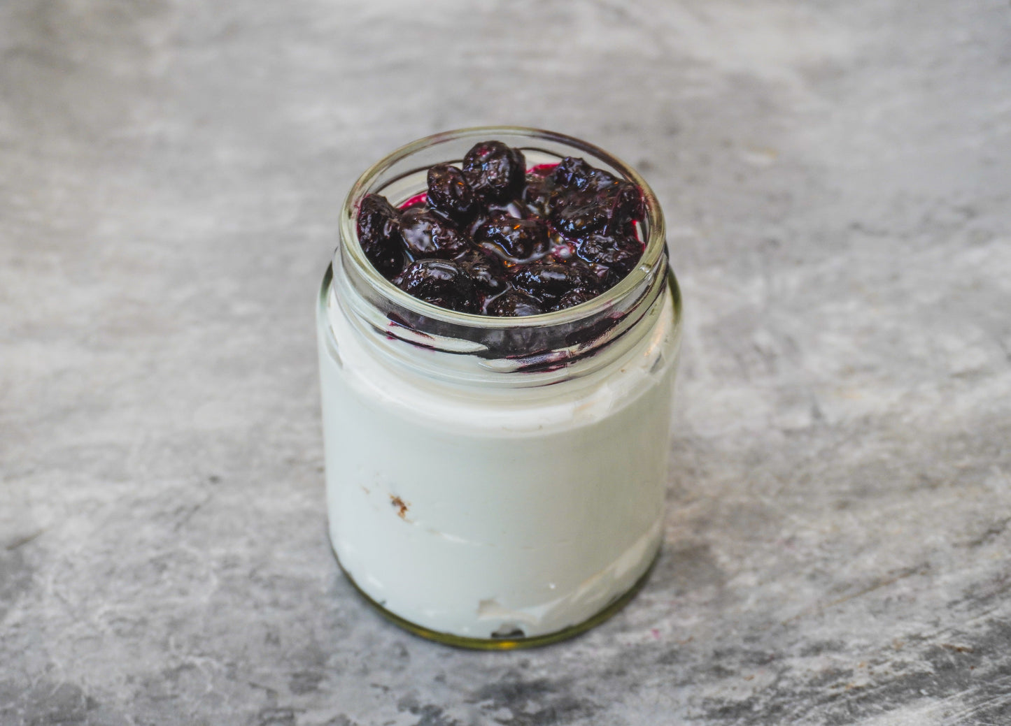 Blueberry Cheese Cake Jar
