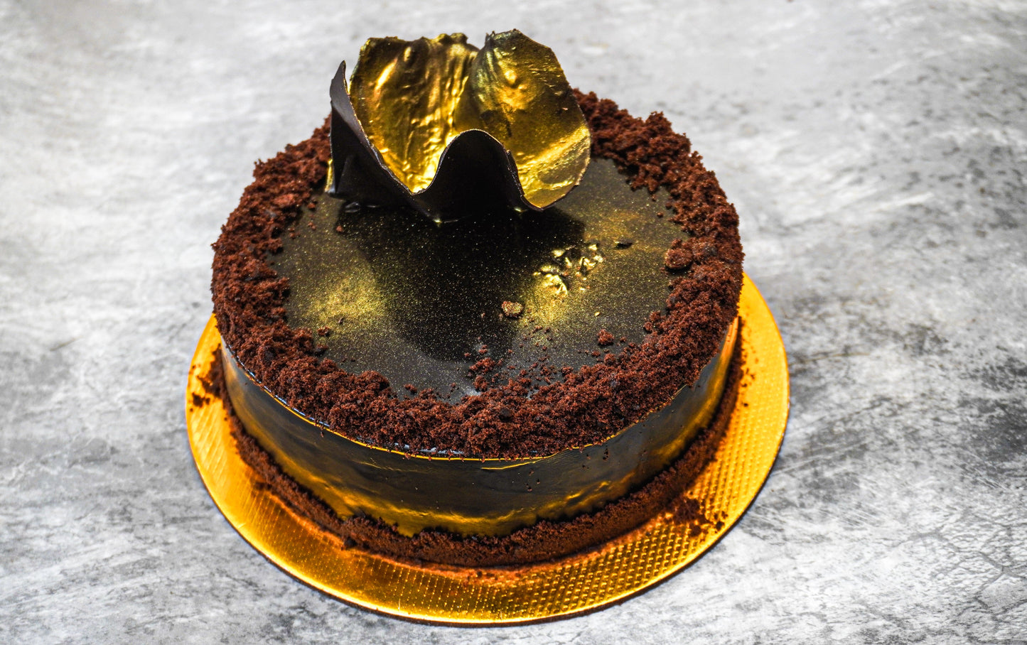 Moist Chocolate Truffle Cake