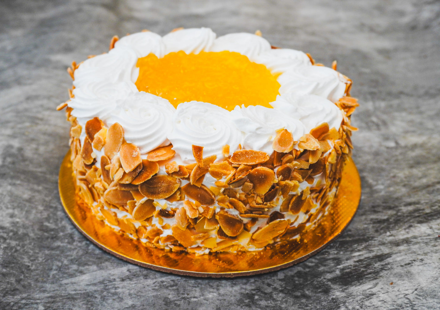 Fresh pineapple cake