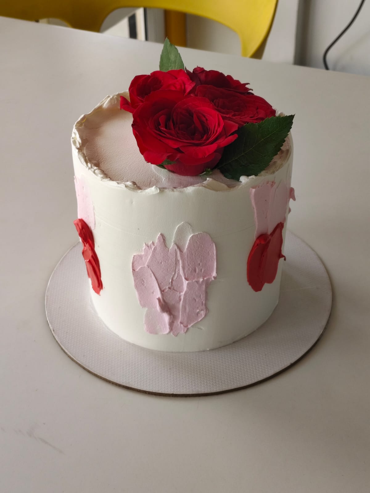 Elegant Rose Delight Cake